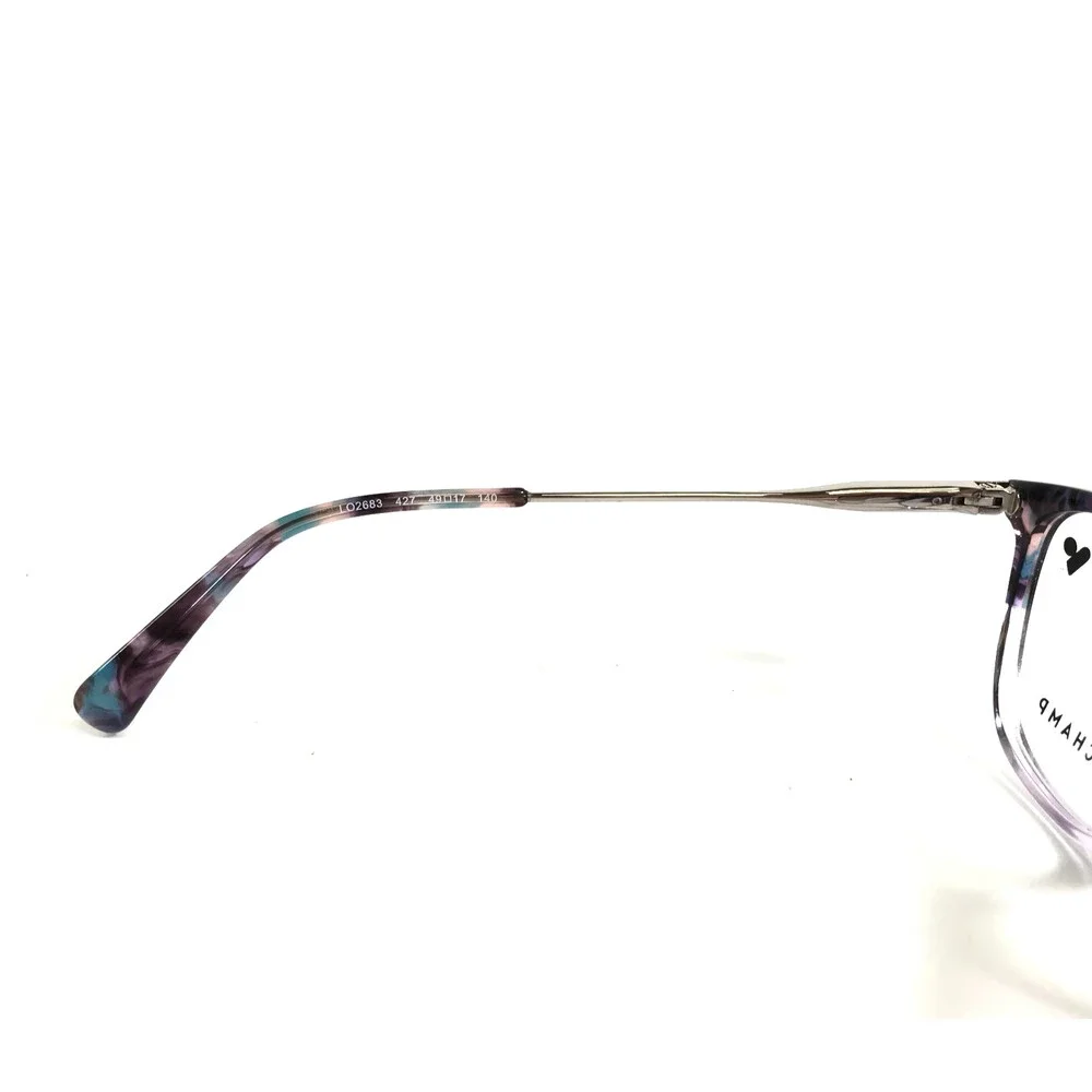 Longchamp Eyeglasses Frames LO2683 427 Gradient Blue Tortoise Cat Eye 49-17-140
